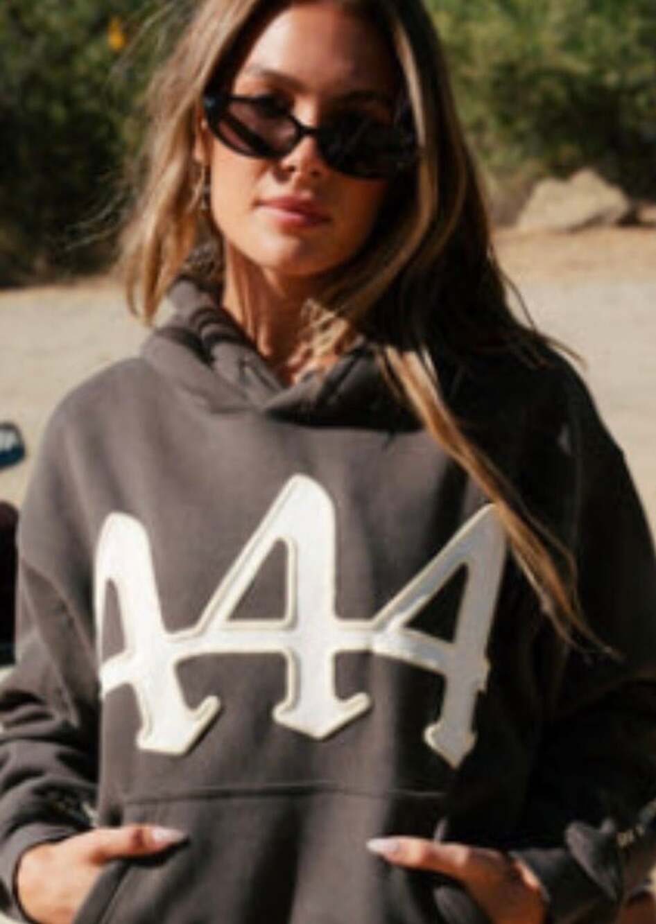 New SOLD OUT The Mayfair Group Divinely Protected 444 Charcoal Hoodie